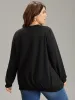 Horoscope Print Rib Knit Round Neck Sweatshirt sold by Bloomchic