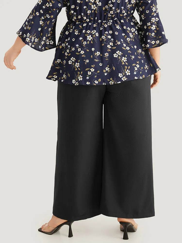 Wide leg Belted Woven Pants sold by Bloomchic product image thumbnail 5