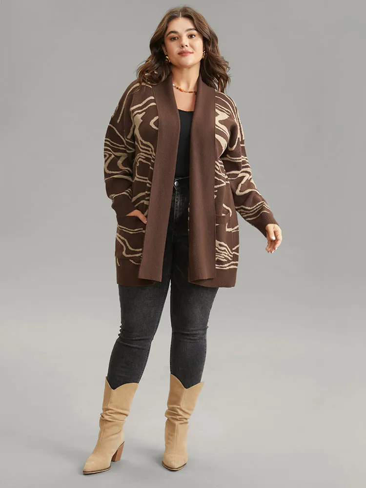 Supersoft Essentials Water Ripple Pocket Cardigan sold by Bloomchic product image thumbnail 3