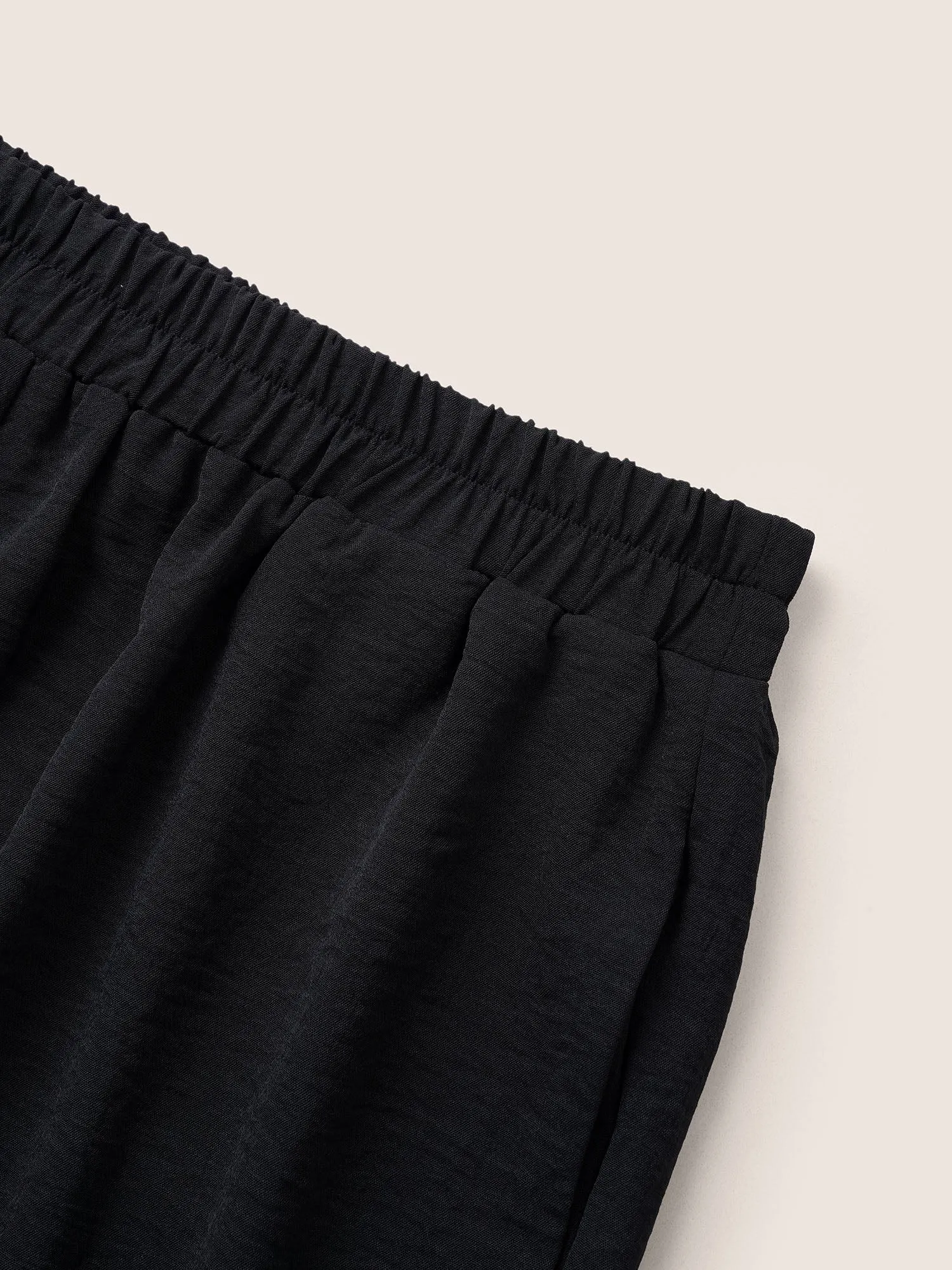 Laser Cut Elastic Waist Wide Leg Pants sold by Bloomchic product image thumbnail 5