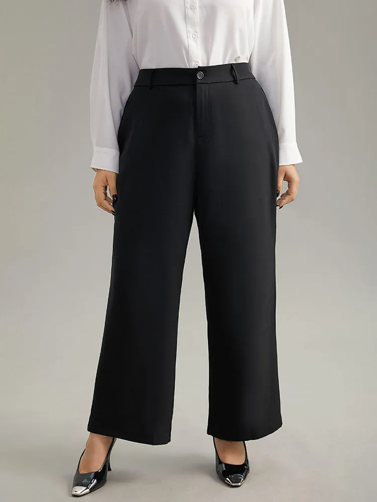 Static-Free Plain Pocket Wide Leg Pants sold by Bloomchic product image thumbnail 5