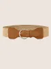 Woven Buckle Elastic Waist Belt sold by Bloomchic