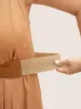 Woven Buckle Elastic Waist Belt sold by Bloomchic