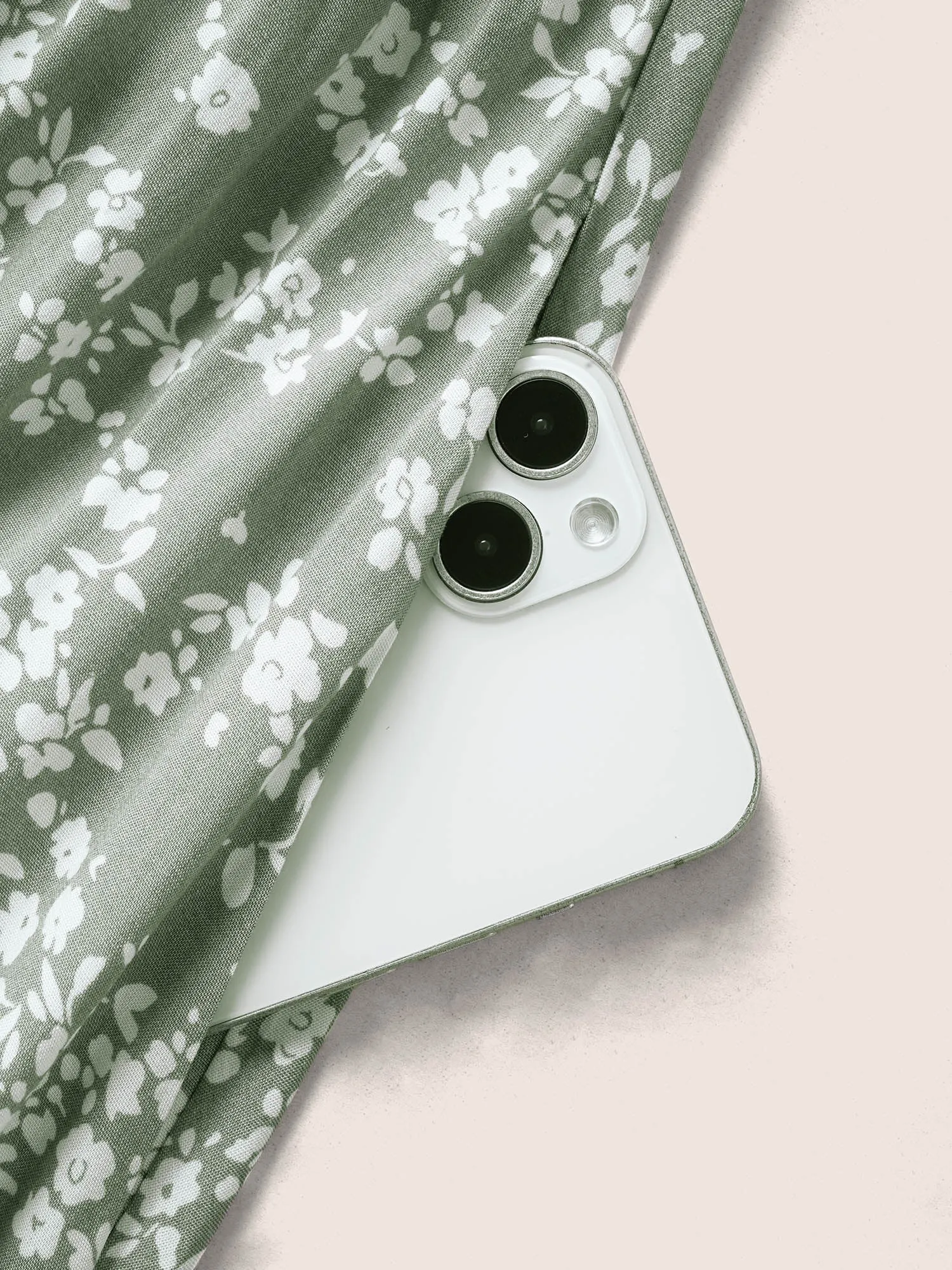 Bloom Dress - Flutter Sleeve Ditsy Floral Pocket Split Maxi Dress sold by Bloomchic product image thumbnail 4