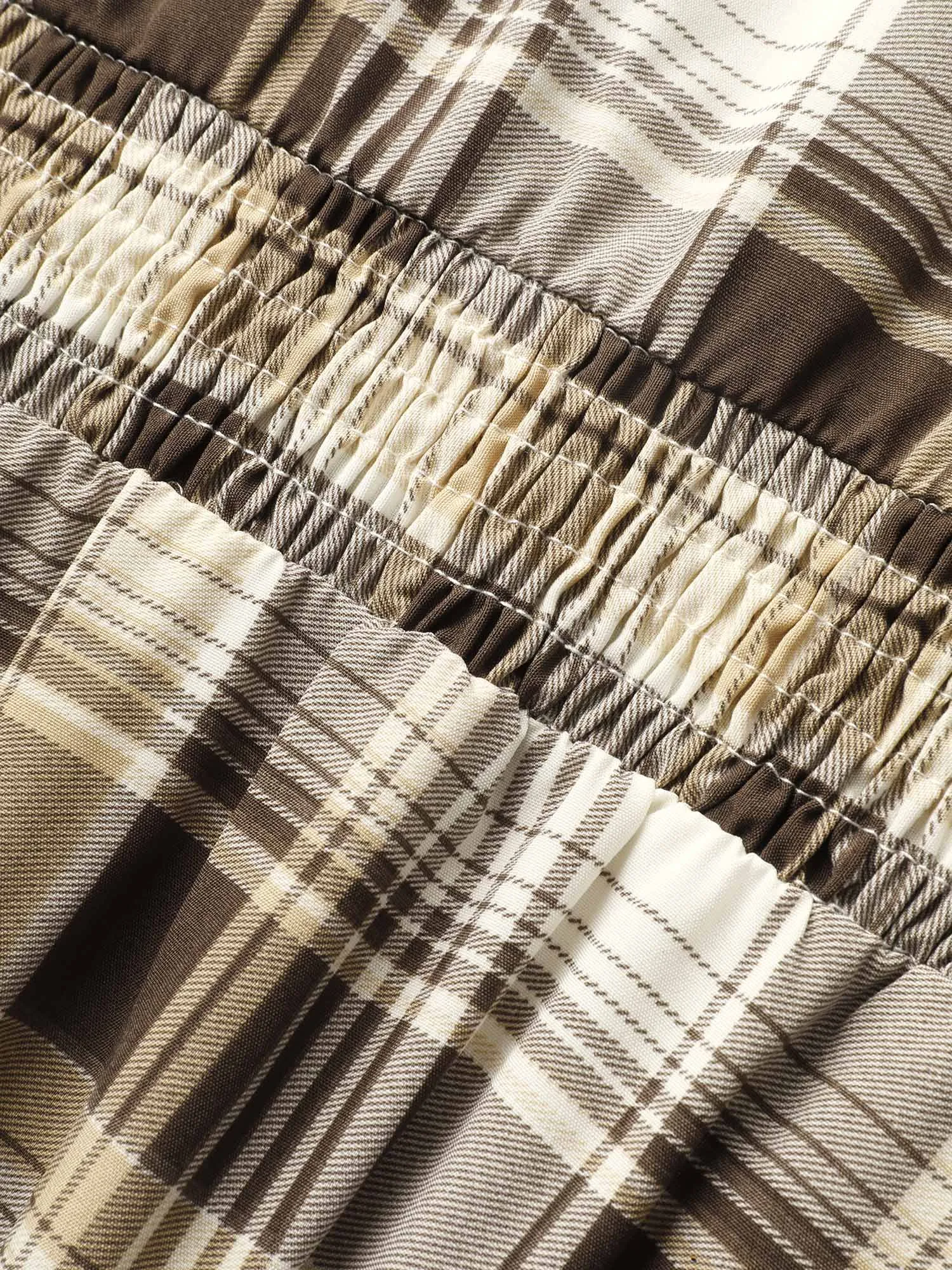 Burntout Hem Waist Defining Midi Dress sold by Bloomchic product image thumbnail 5