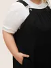 Cotton Solid Adjustable Straps Pocket Midi Dress sold by Bloomchic