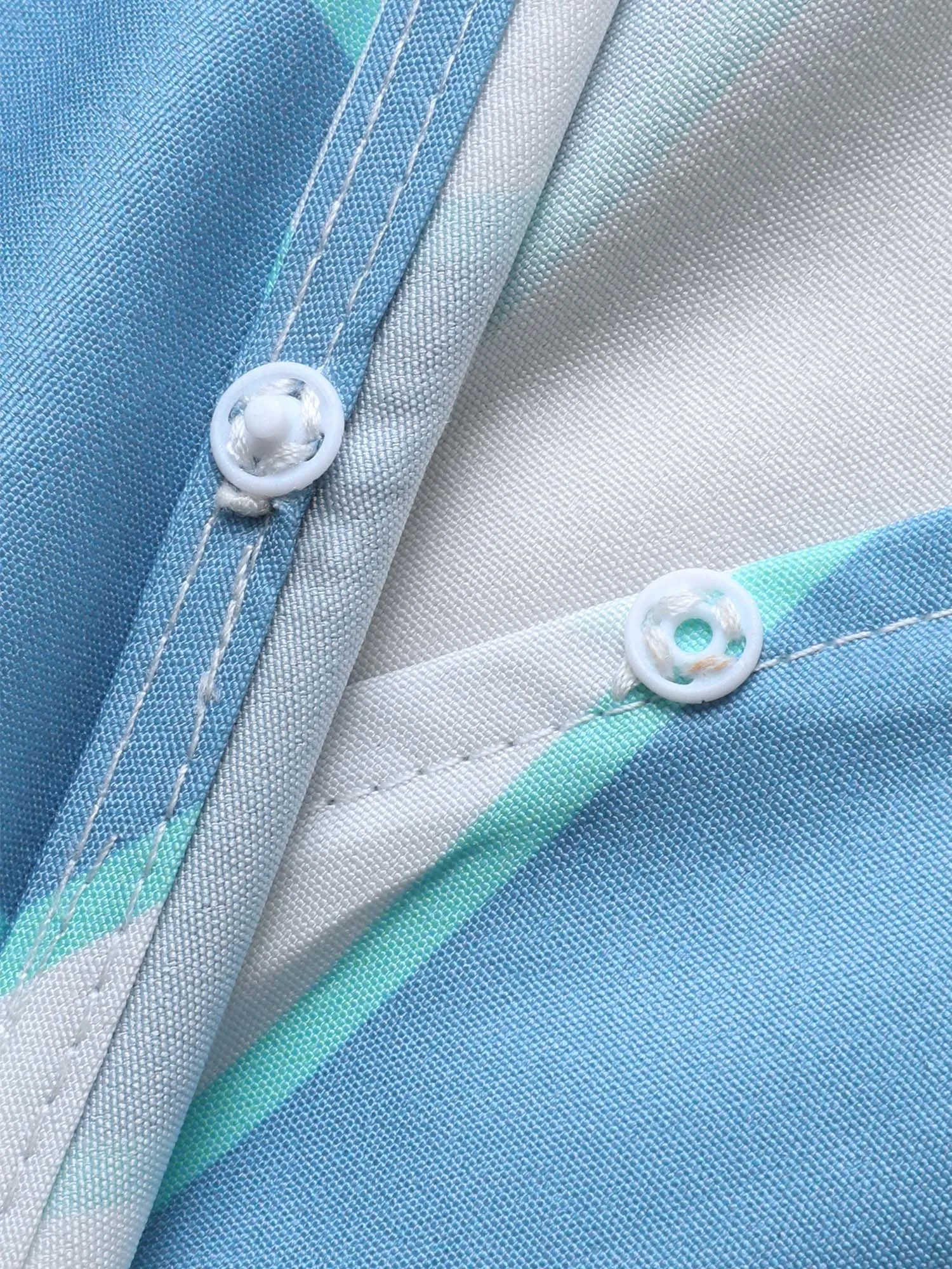 Geometric Surplice Neck Tie Knot Midi Dress sold by Bloomchic product image thumbnail 5