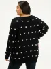 Supersoft Essentials Polka Dot Split Side Cardigan sold by Bloomchic