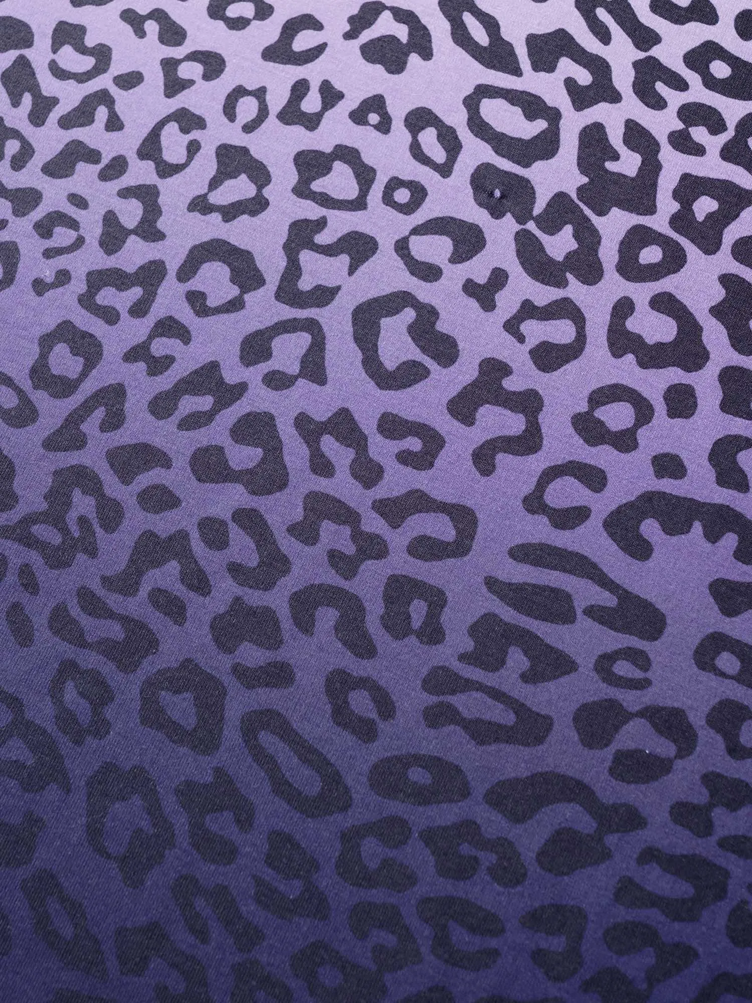 V Neck Ombre Leopard Contrast Trim T-shirt sold by Bloomchic product image thumbnail 5