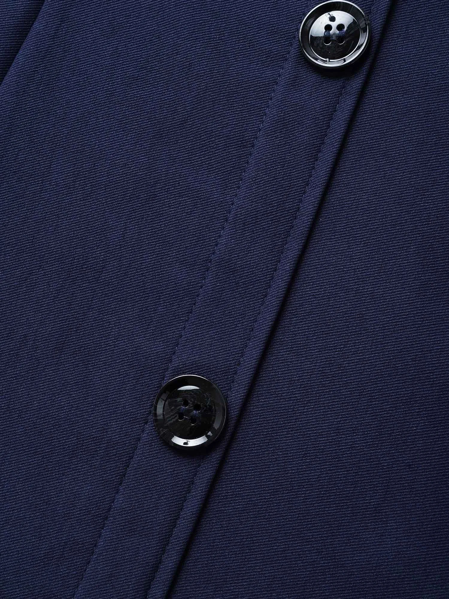 Stretch Woven One-Shoulder Midi Dress sold by Bloomchic product image thumbnail 5