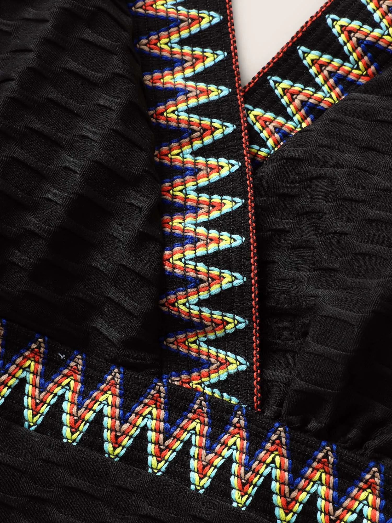 Contrast Webbing Wrap One Piece Swimsuit sold by Bloomchic product image thumbnail 5