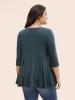Supersoft Essentials Cross Straps Pleated T-shirt sold by Bloomchic