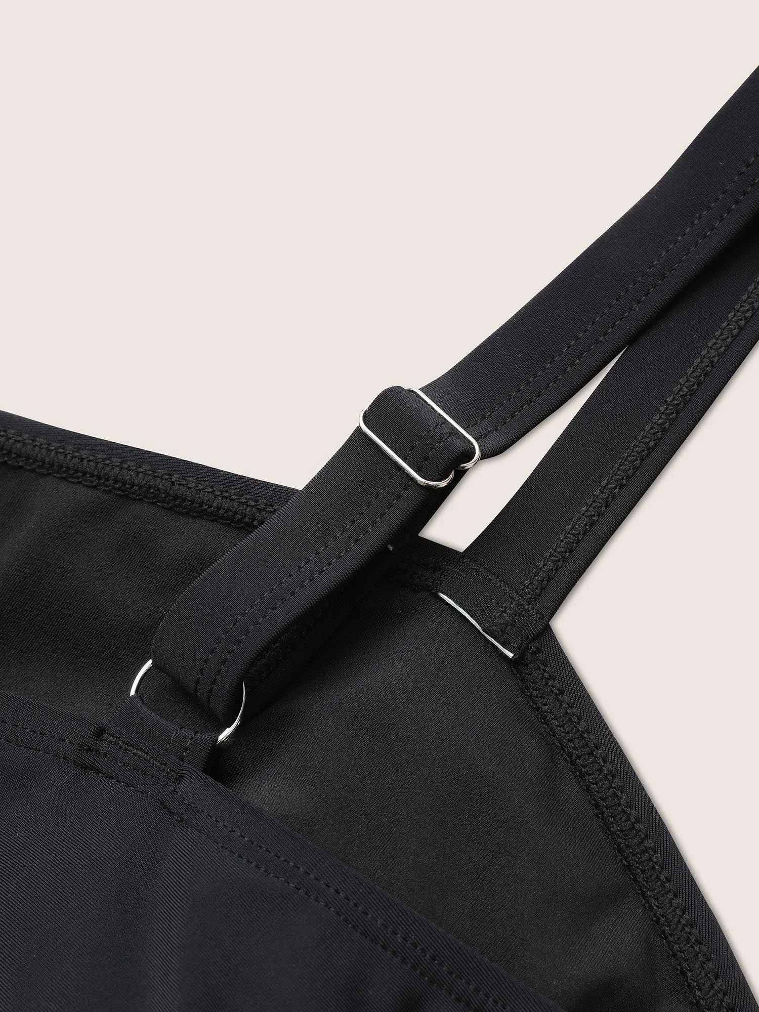 Contrast Halter Bowknot Patchwork One Piece Swimsuit sold by Bloomchic product image thumbnail 5