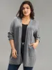 Supersoft Essentials Solid Loose Patched Pocket Cardigan sold by Bloomchic