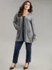 Supersoft Essentials Solid Loose Patched Pocket Cardigan sold by Bloomchic