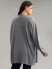 Supersoft Essentials Solid Loose Patched Pocket Cardigan sold by Bloomchic