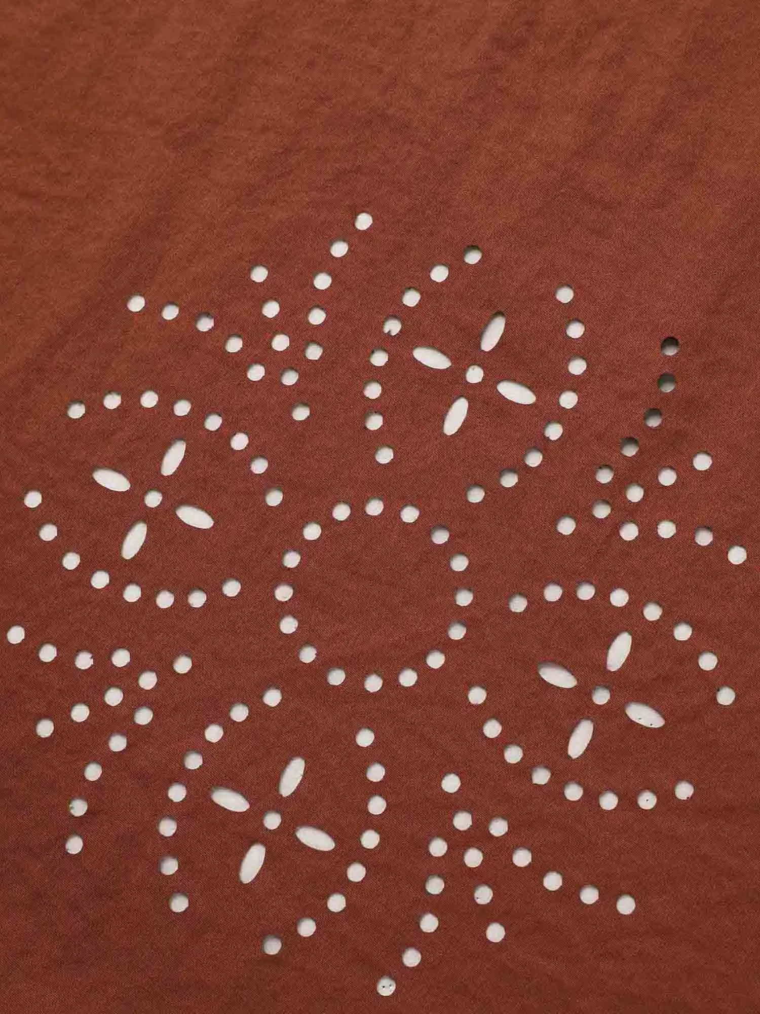 Floral Burnout Stretchy Waist Midi Dress sold by Bloomchic product image thumbnail 5