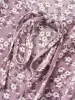 Ditsy Floral Ruffle Trim Ties Lantern Sleeve Dress sold by Bloomchic