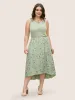 Everywhere Dress - Floral Patchwork Sleeveless Dress sold by Bloomchic
