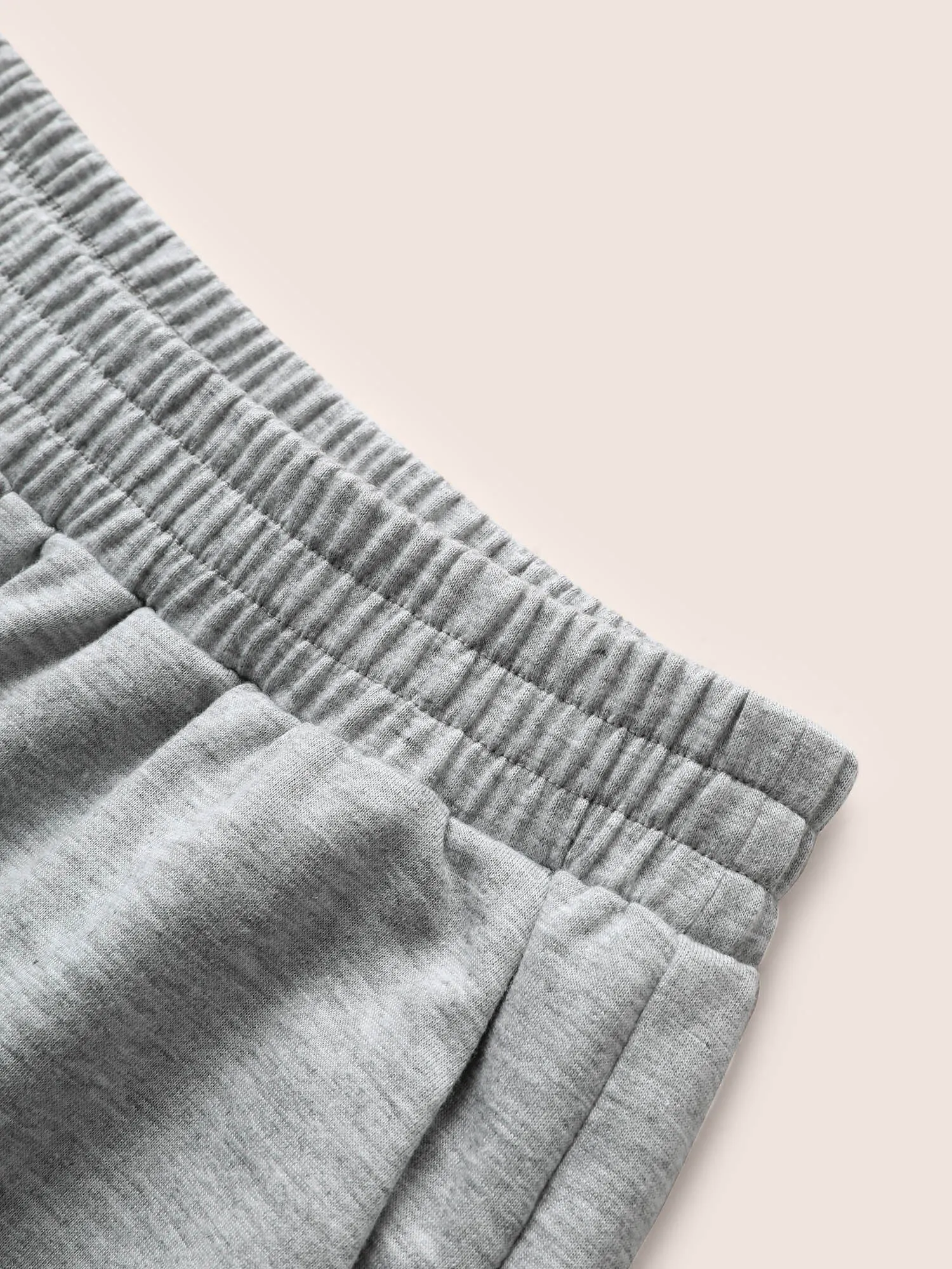 Solid Letter Print Elastic Waist Carrot Pants sold by Bloomchic product image thumbnail 5