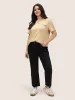 BLOOMCHIC Basic Solid Crew Neck T-shirt sold by Bloomchic