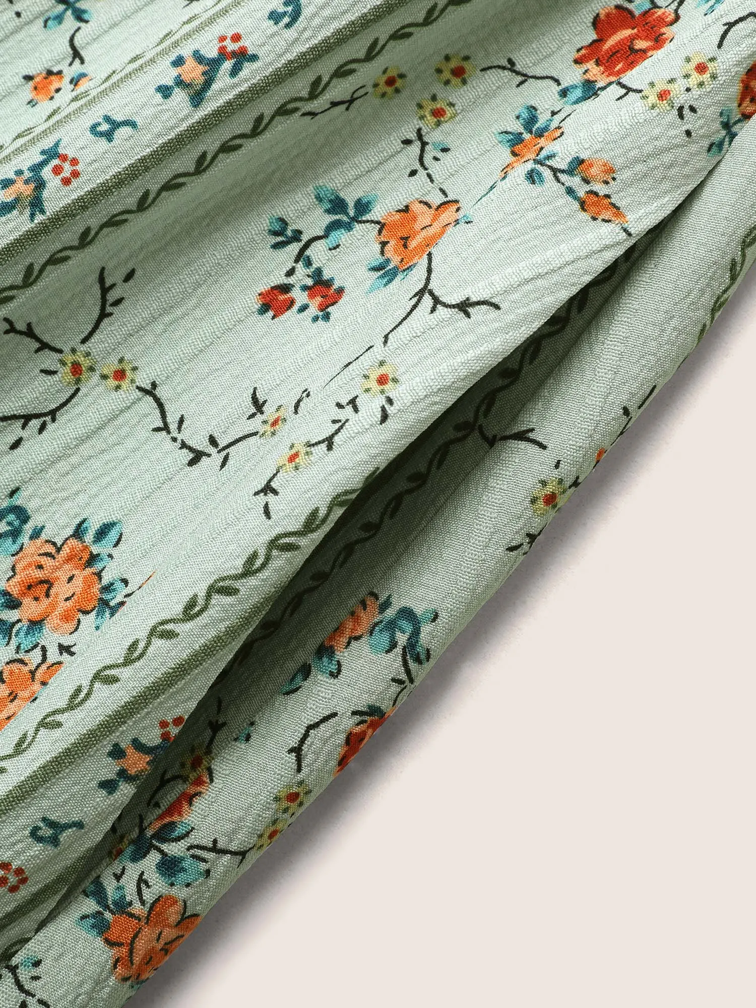 Boho Print Square Neck Maxi Cami Dress sold by Bloomchic product image thumbnail 5