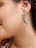 Boho Metal Large Oval Earrings sold by Bloomchic