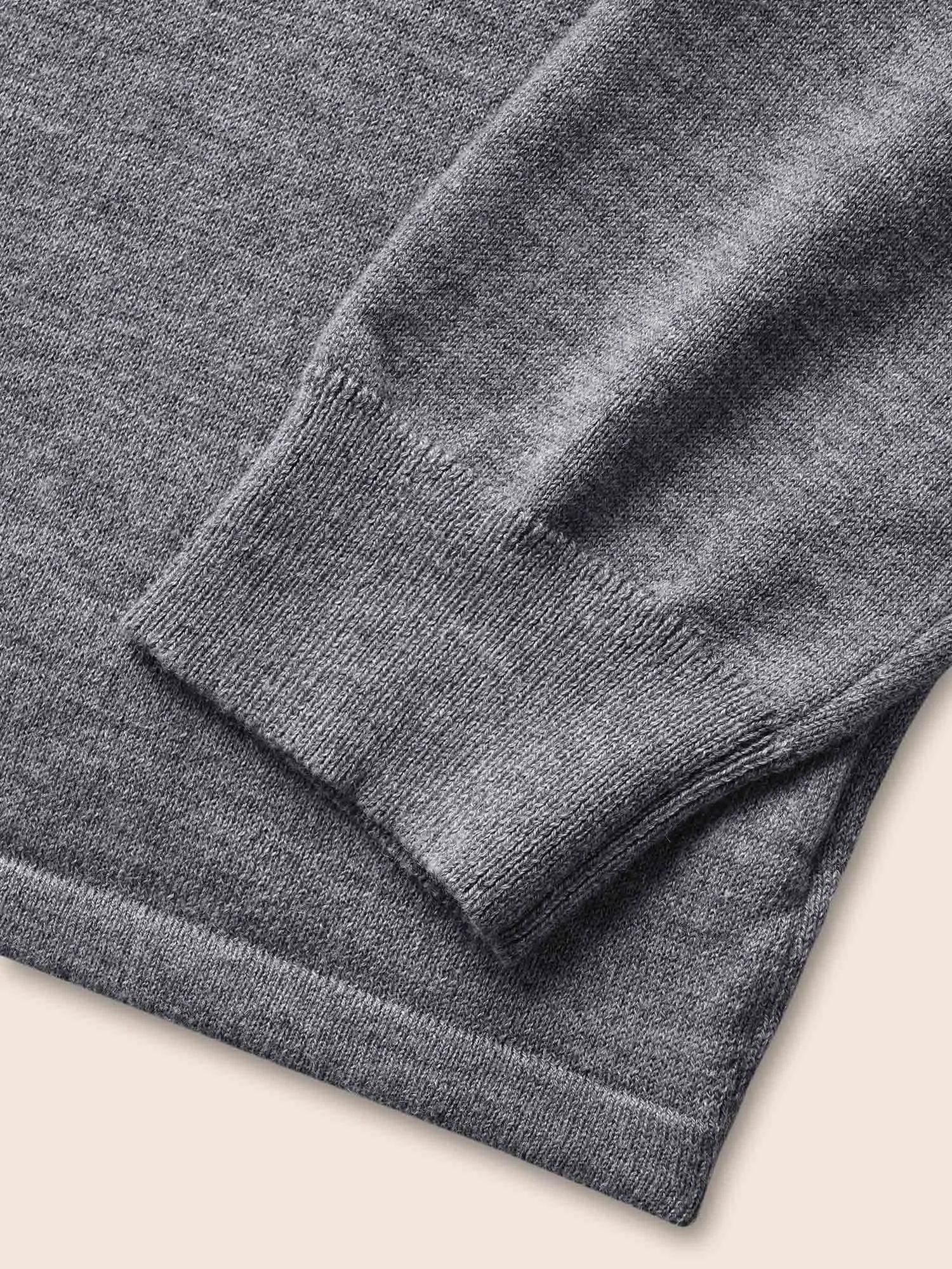 Supersoft Essentials Solid Wool Blend Cardigan sold by Bloomchic product image thumbnail 5