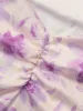 Floral Print Ruched Split Hem Cami Top sold by Bloomchic