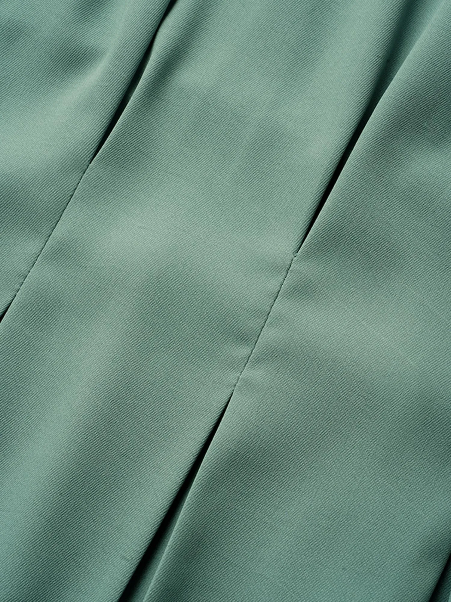 Notched Collar Shirred Pleated Cap Sleeve Dress sold by Bloomchic product image thumbnail 5