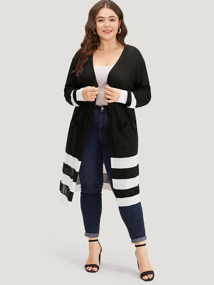 Supersoft Essentials Contrast Patched Pocket Maxi Cardigan sold by Bloomchic product image thumbnail 5