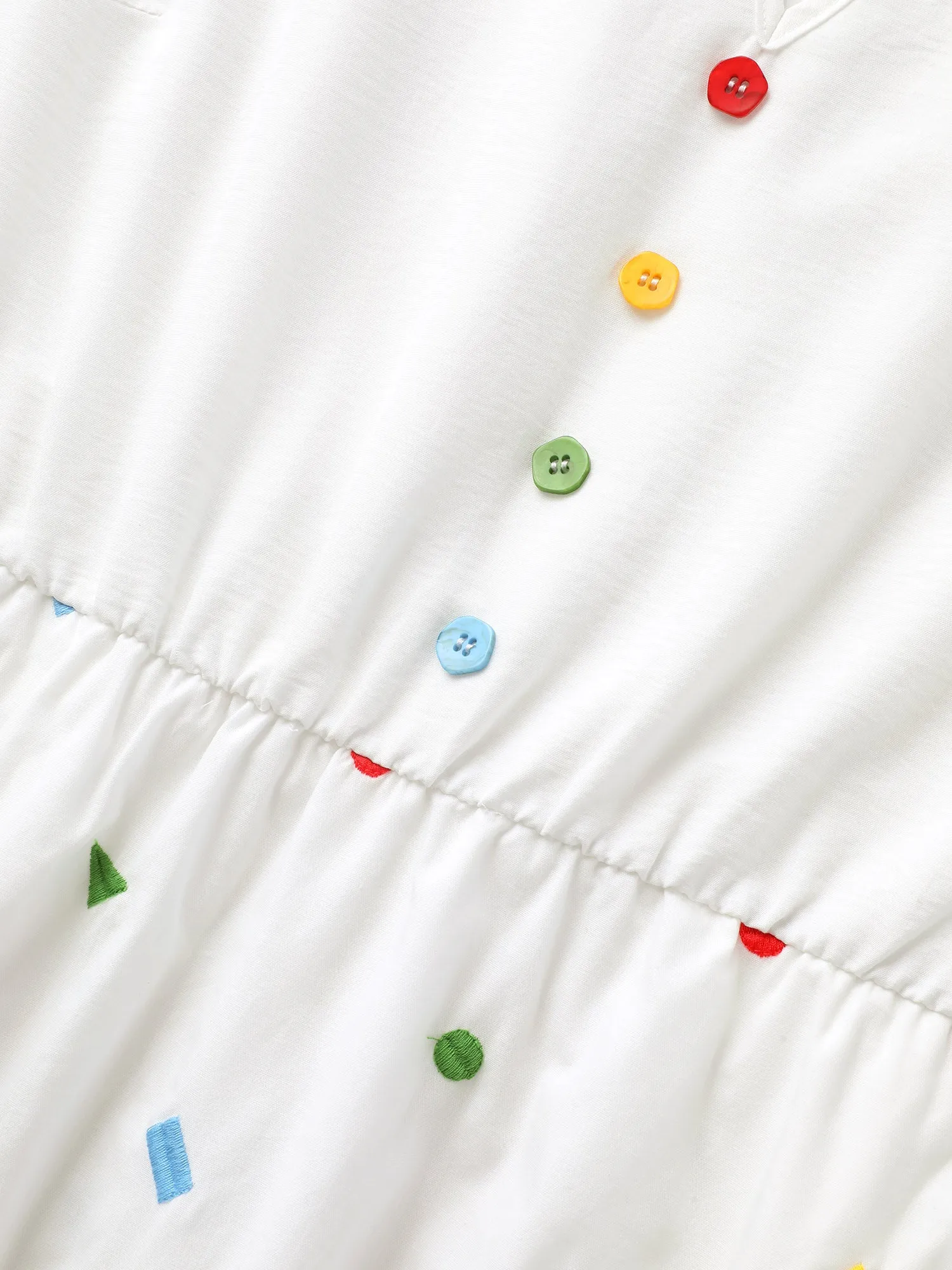 Cotton Confetti Print Elastic Waist Midi Dress sold by Bloomchic product image thumbnail 5