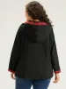 Halloween Zipper Drawstring Plaid Contrast Patchwork Jacket sold by Bloomchic