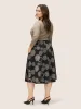 Leopard Geometric Print Pocket Patchwork Dress sold by Bloomchic