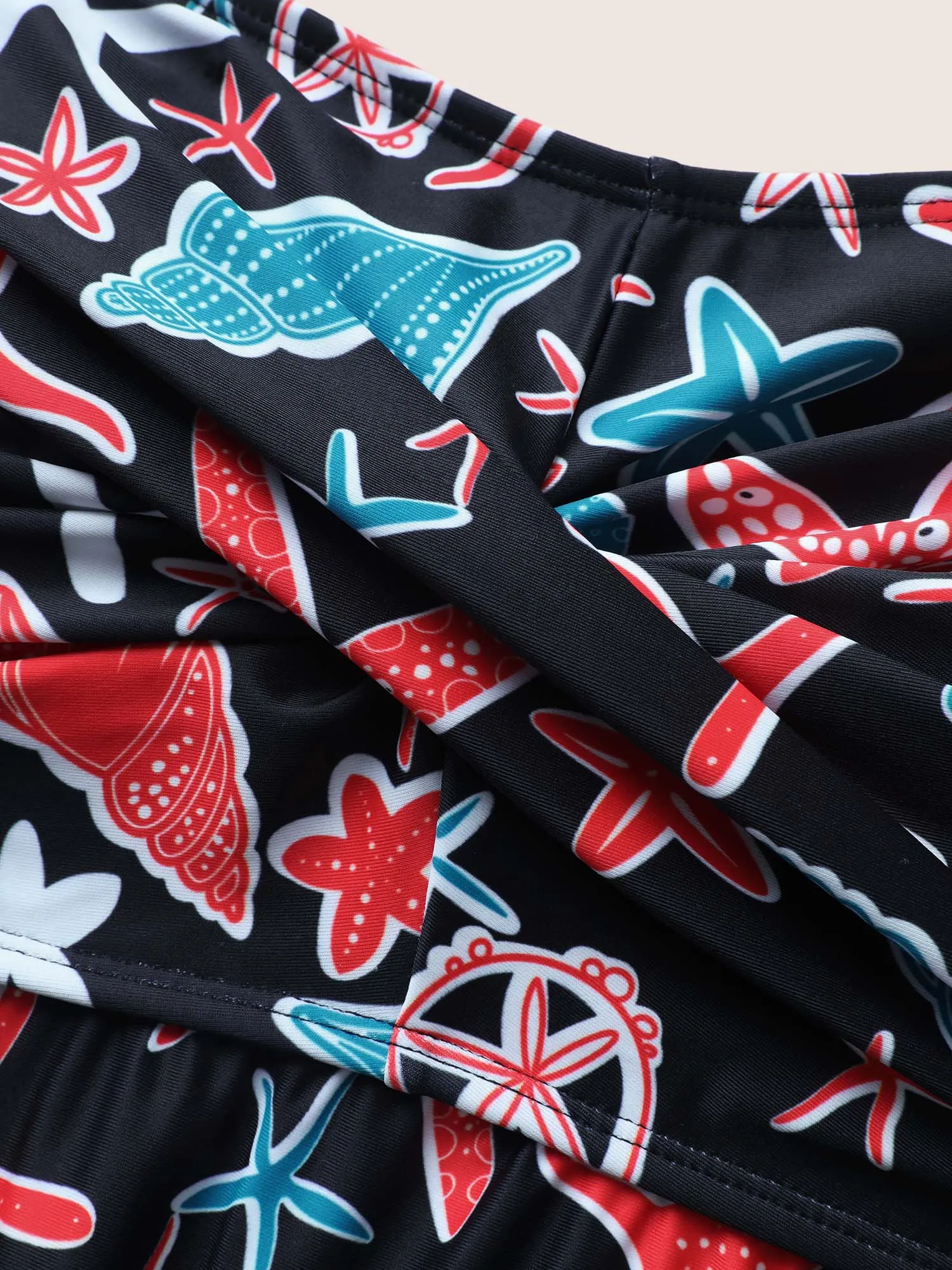 Marine Elements Twist Front Gathered Swim Dress sold by Bloomchic product image thumbnail 5