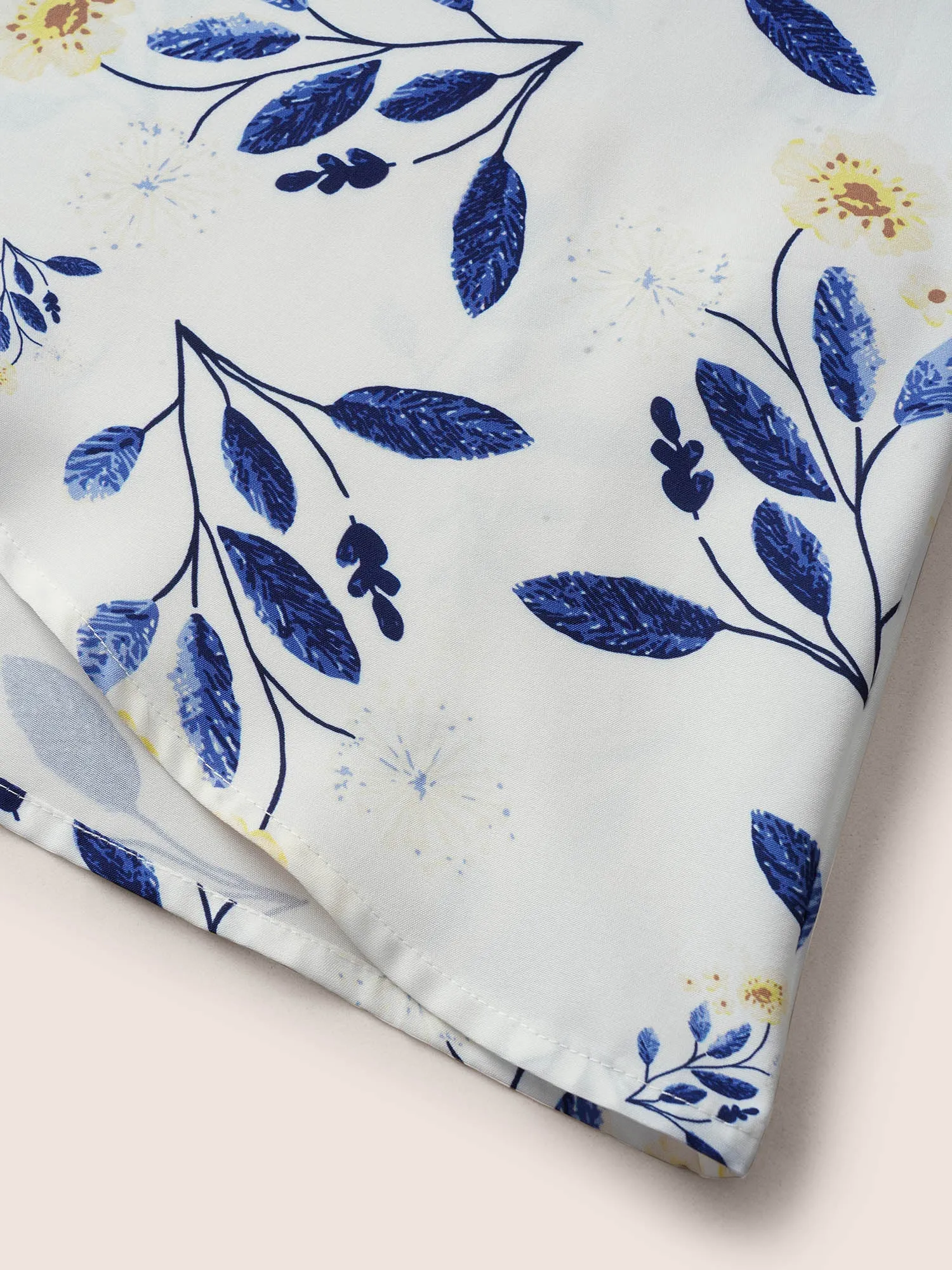 Floral Gathered Adjustable Straps Tank Top sold by Bloomchic product image thumbnail 5