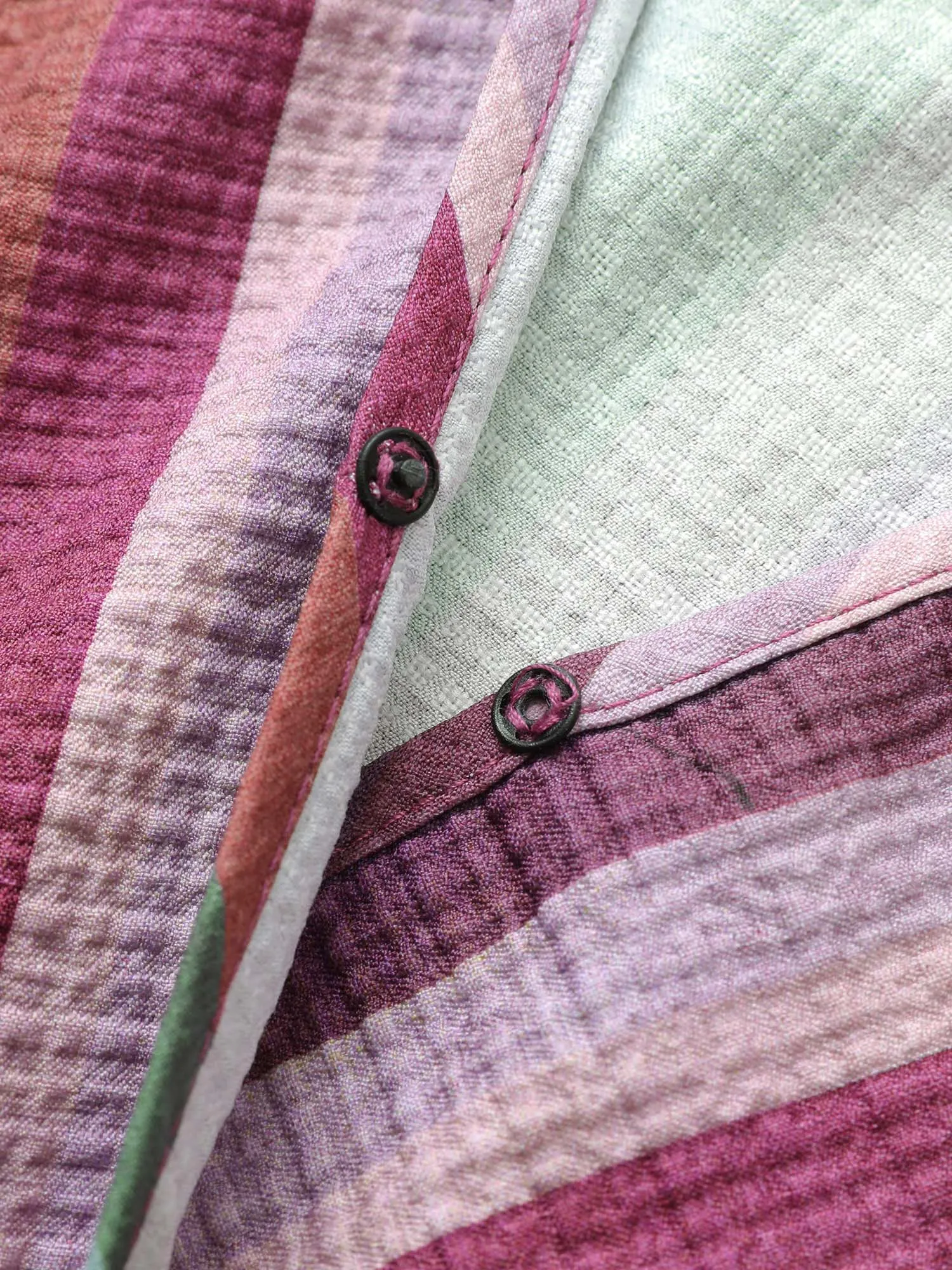 Striped Wrap Ruffle Layered Sleeve Blouse sold by Bloomchic product image thumbnail 5