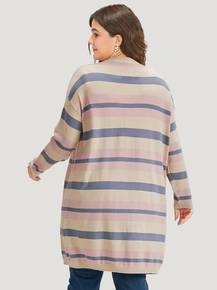 Supersoft Essentials Striped Contrast Cardigan sold by Bloomchic product image thumbnail 2