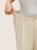 Solid Side Seam Pocket Wide Leg Pants sold by Bloomchic