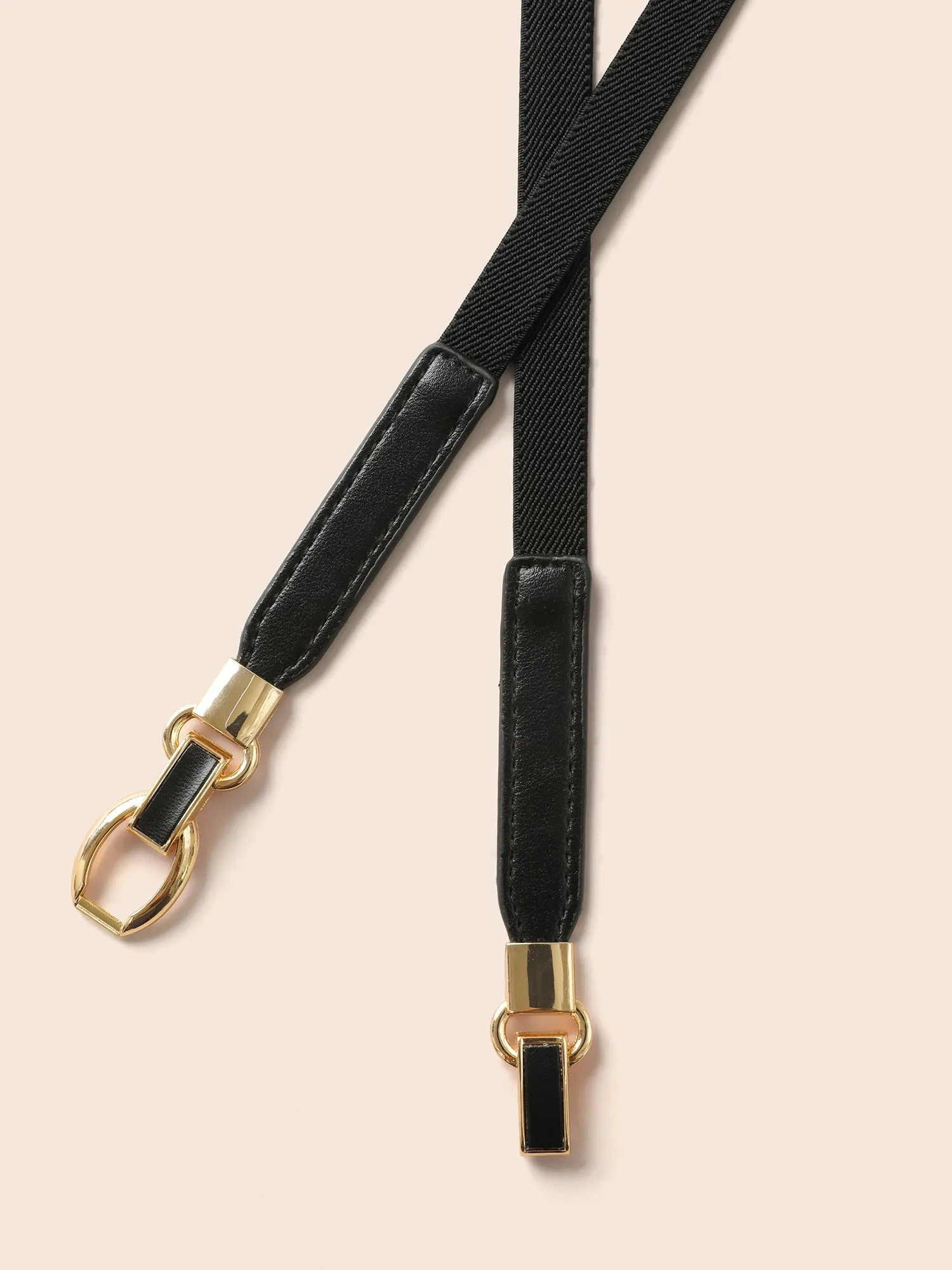 Refined Elastic Leather Buckle Belt sold by Bloomchic product image thumbnail 5