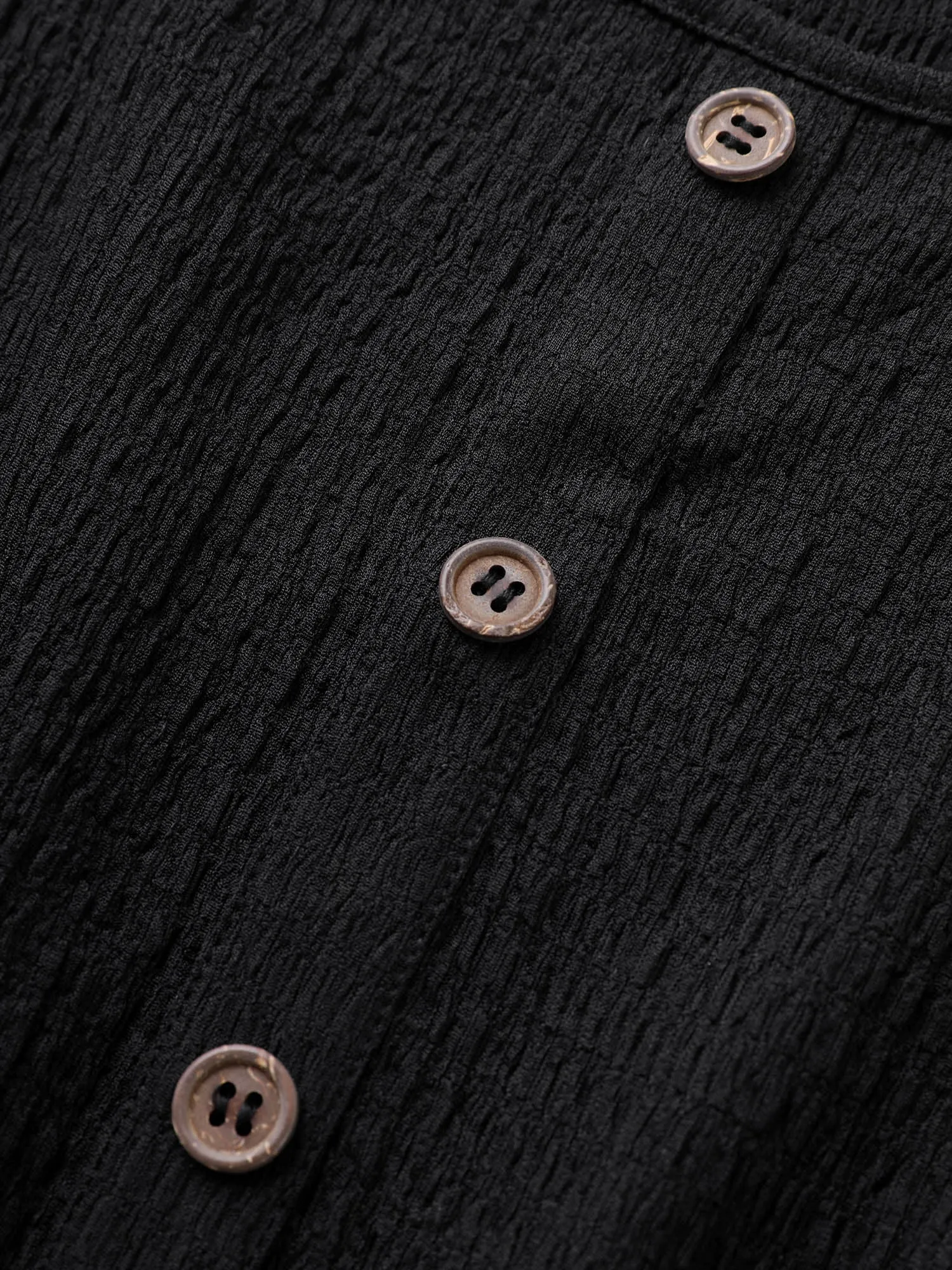 Boat Neck Raglan Sleeve Button Detail Dress sold by Bloomchic product image thumbnail 5