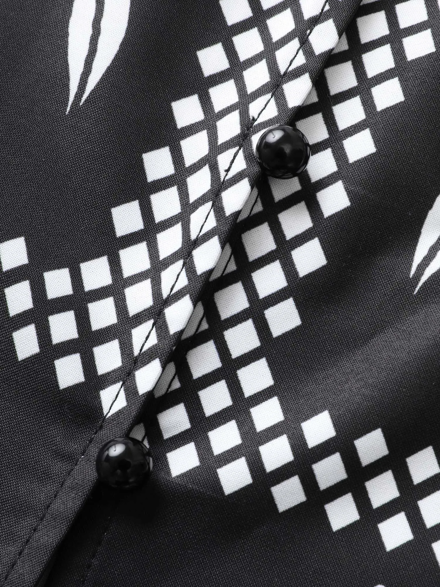 Boho Print Button Up Split Hem Kimono sold by Bloomchic product image thumbnail 5