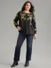 Floral Embroidered Two Tone Sweatshirt sold by Bloomchic