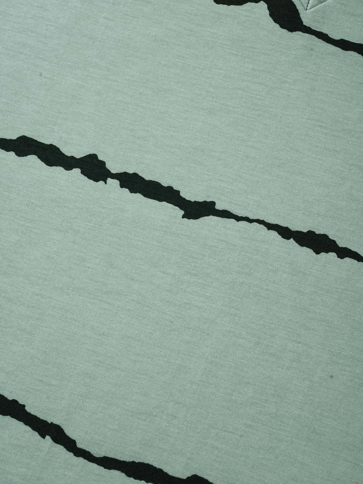 Striped Contrast Petal Sleeve T-shirt sold by Bloomchic product image thumbnail 5