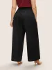 Metal Chain Detail Wide Leg Pants sold by Bloomchic