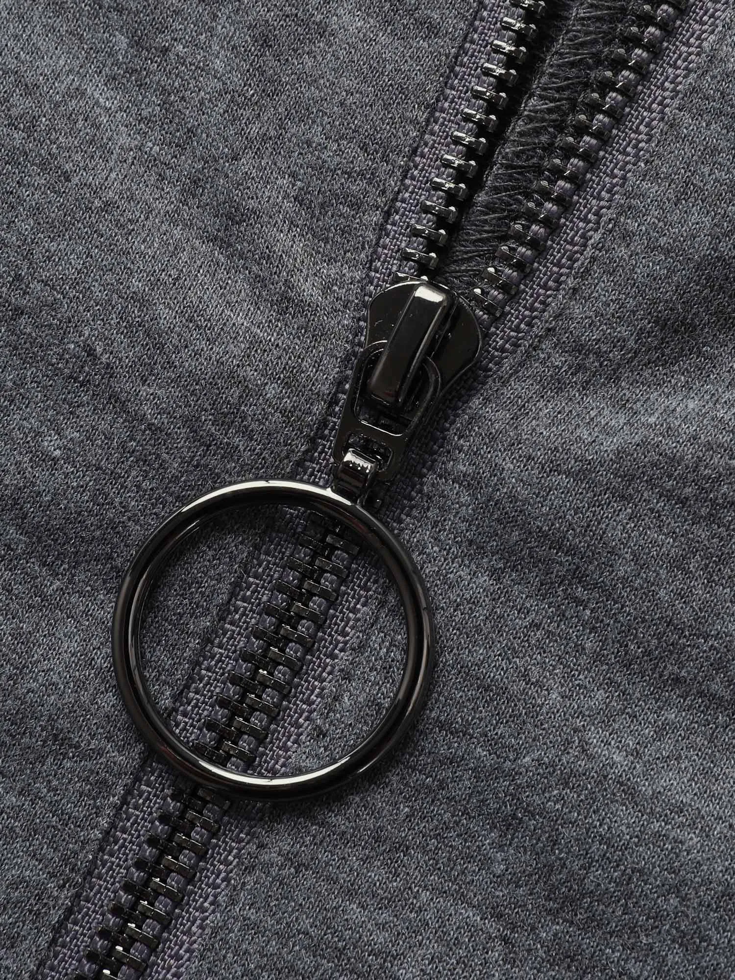 V Neck O Ring Zipper Loose Jumpsuit sold by Bloomchic product image thumbnail 5