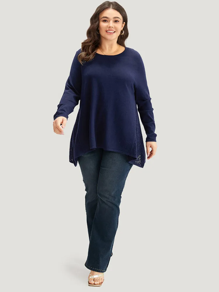 Supersoft Essentials Cut Out Patchwork Pullover sold by Bloomchic product image thumbnail 4