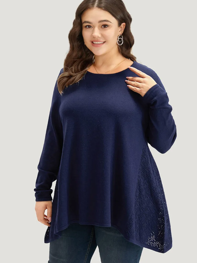 Supersoft Essentials Cut Out Patchwork Pullover sold by Bloomchic product image thumbnail 3