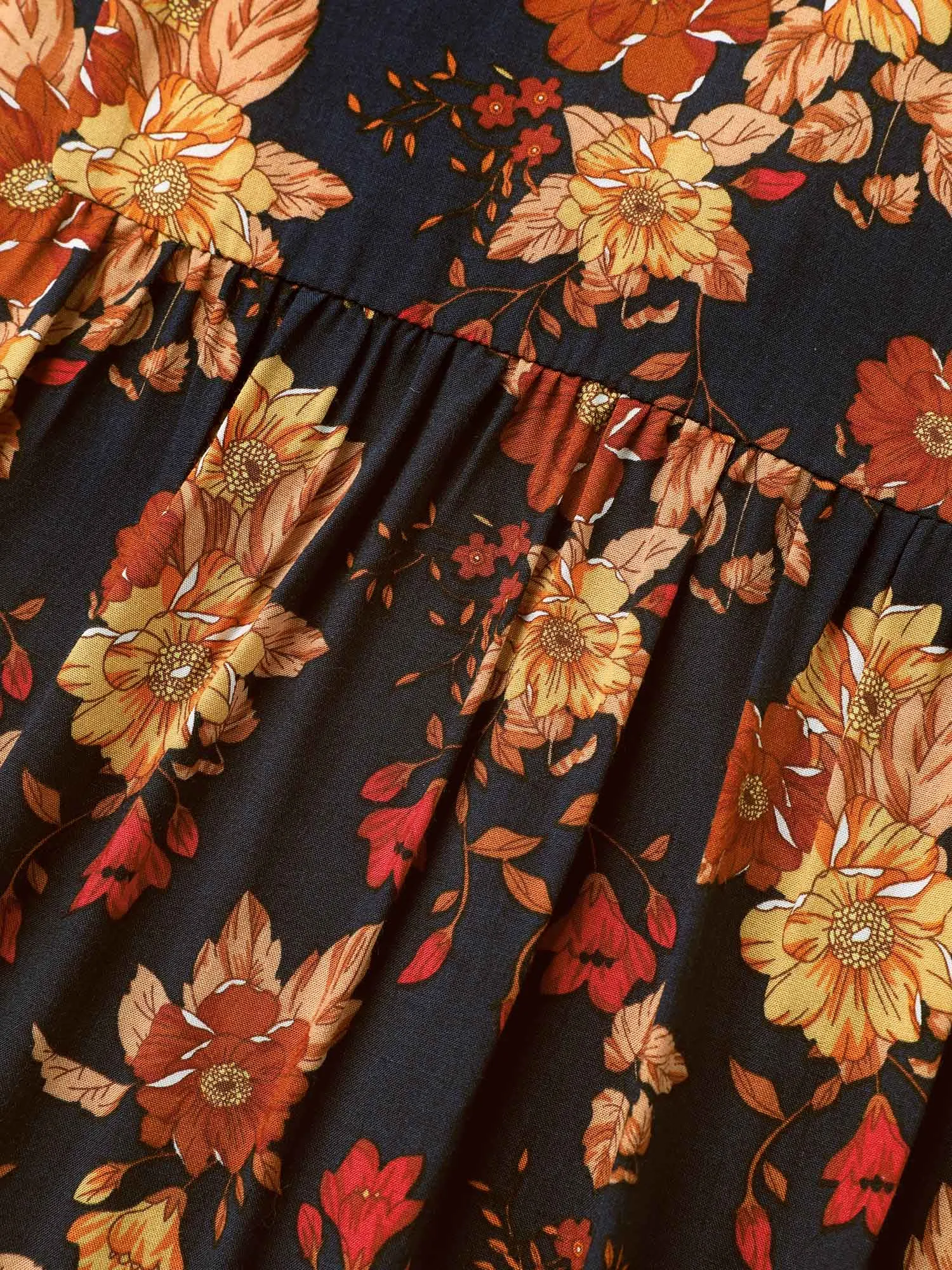 Supersoft Essentials Floral Print Pocket V Neck Dress sold by Bloomchic product image thumbnail 5