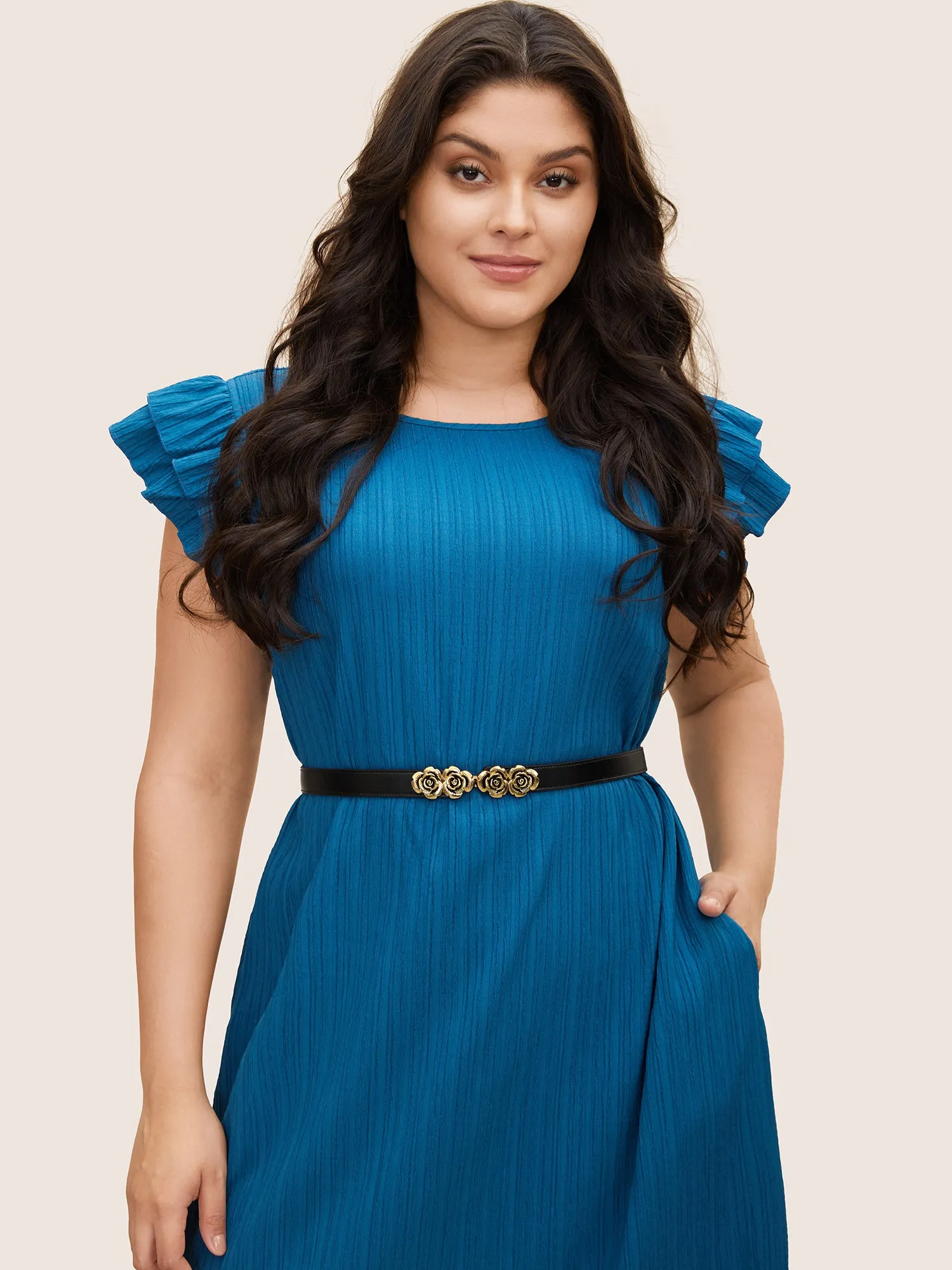 Floral Buckle Belt sold by Bloomchic